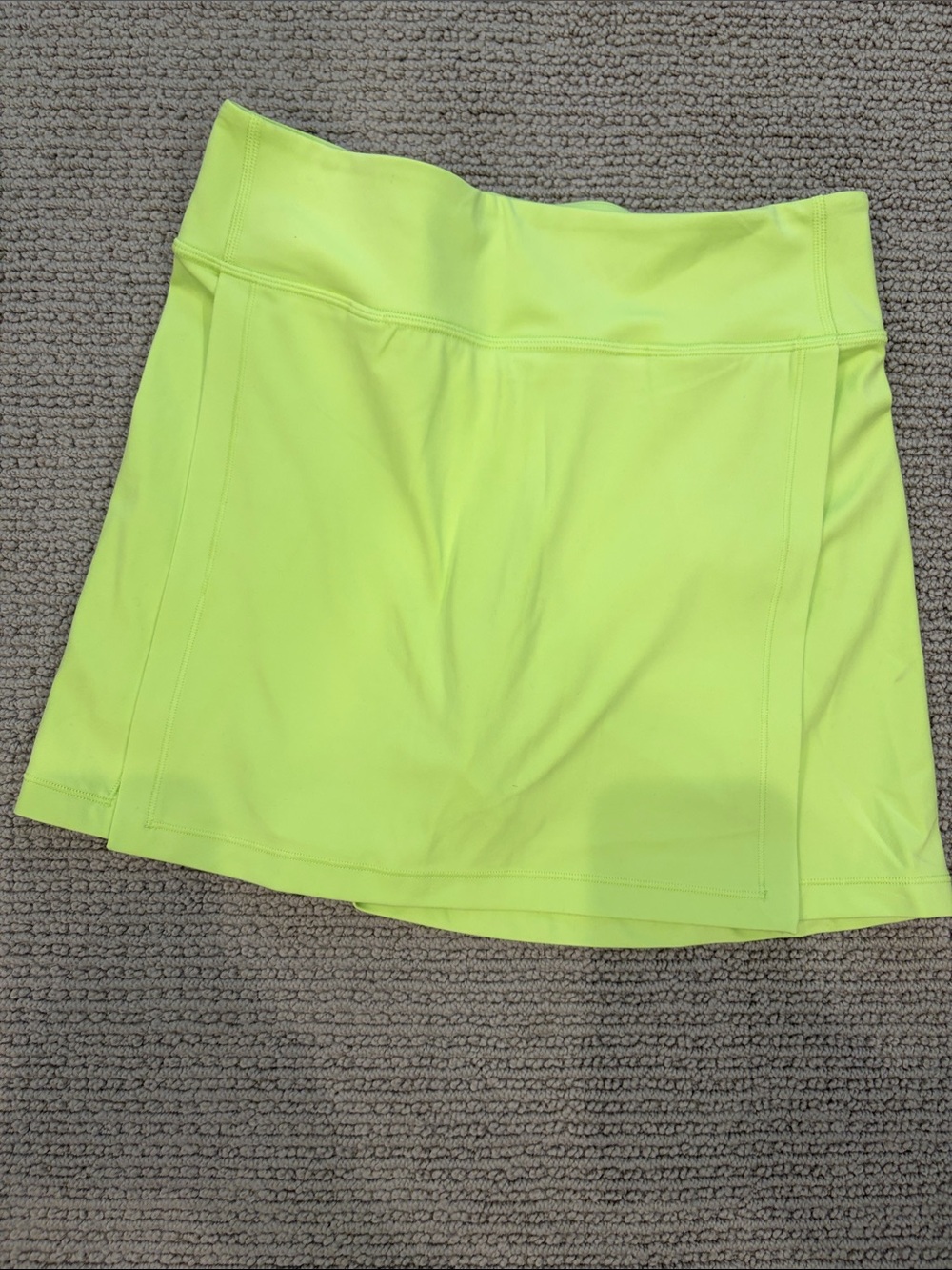Athleta Neon Yellow Girls' Active Skort